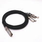 40G QSFP To 4*10G SFP+ DAC Cable 1m/2m/3m Direct Attach Copper Breakout Cable Compatible with Cisco,HuaWei,Mikrotik Fiber Switch