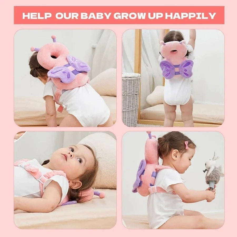 Head Protection Baby Head Protector Backpack PP Cotton Filling Toddler Crawling Walking Safety Cushion Newborn Boy Girl Room