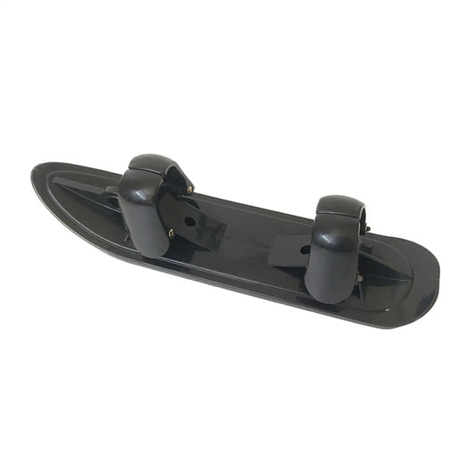Scooter Ski Sled 2 in 1 Snow Sledge Board Outdoor Winter Snowboards Ski Sled Board for Golf Carts Bike Skiing Attachment