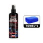 100ml All-in-One Automotive Plastic Restorer Spray - Instant Black Shine &, for Car & Trim, Dashboard/-like/Chrome Renew, Plasti