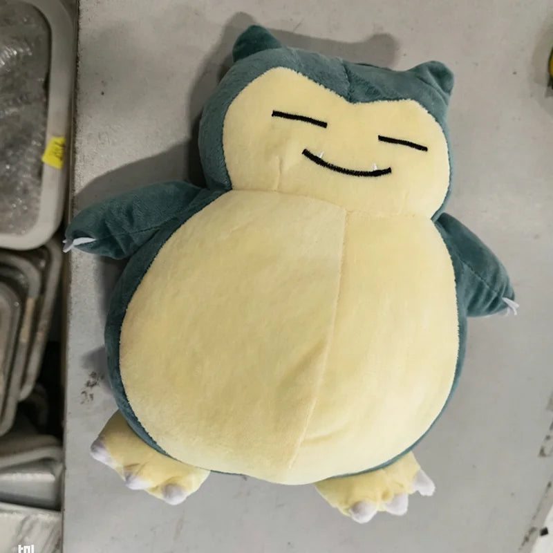 25-50cm Snorlax Doll Cartoon Stuffed Plush Toy Anime Movie Pocket Monster Soft Animal Game Doll For Christmas Gift