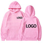Customized Printed Men Women Hoodie Loose Casual Clothing Fashion Long Sleeve Hooded Pullover Personality Streetwear Sweatshirts