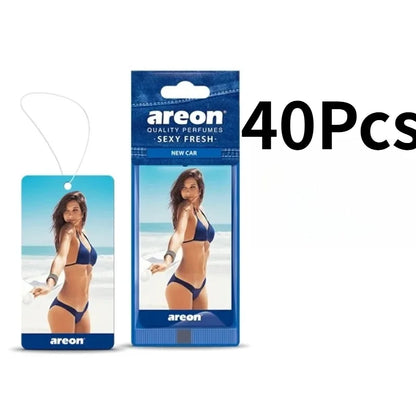 Girl Poster Car Air Freshener 6 Styles 20‑120 Pack Hanging Scent Paper Cards For Auto Closet Home Decor