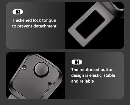 Car Vehicle Seat Belt Buckle Seatbelt Lock Buckle Plug Seat Belt Extender Accessorie For BYD Formula Leopard 8 5 Ti3 Ti7 Formula