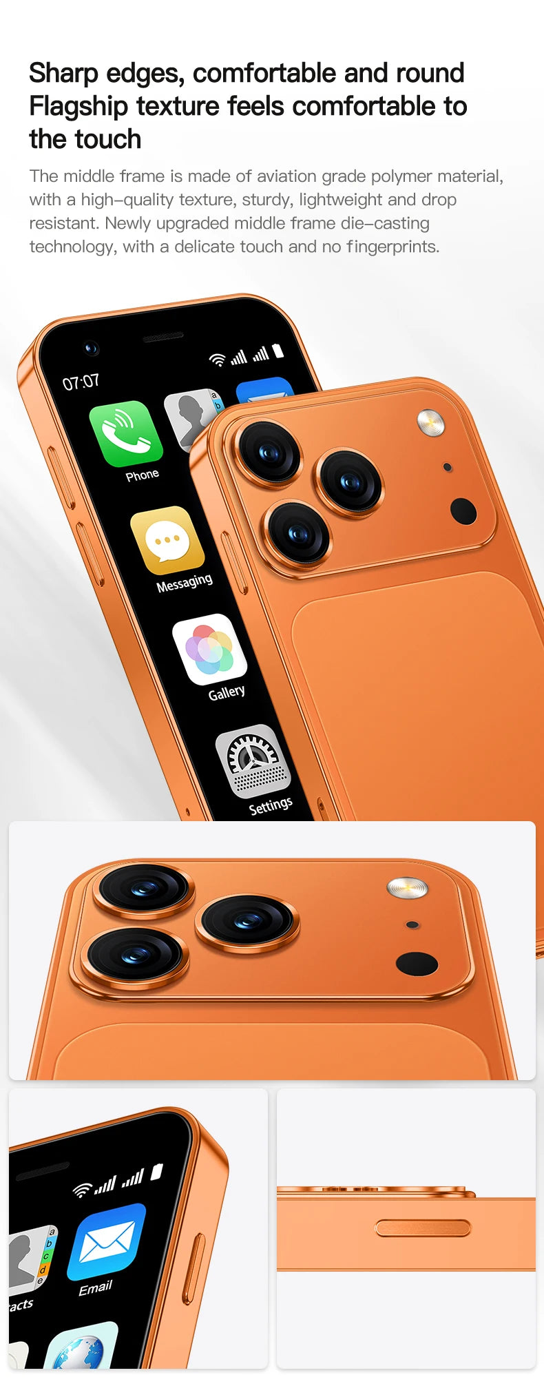 SERVO 18SE MINI Small Android Smartphone 3G WCDMA Dual SIM Card 2GB+16GB Play Store Wi-Fi Face Unlock 3.0 inch Mini Smart Phones