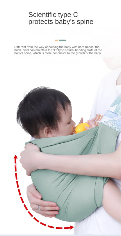 Adjustable Baby sling Wrap Baby Carrier Soft wrap Sling for Newborns Baby Carrier Scarf Toddler baby Sling Wrap Suspenders