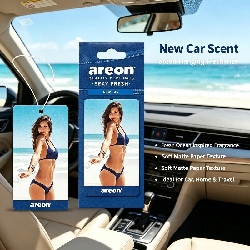 Girl Poster Car Air Freshener 6 Styles 20‑120 Pack Hanging Scent Paper Cards For Auto Closet Home Decor