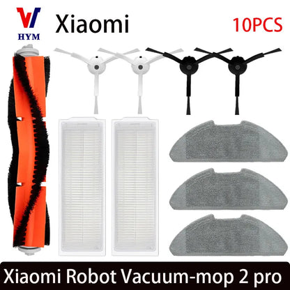 For Xiaomi Mi Robot Vacuum-Mop 2 Pro/Lite MJST1SHW MJSTL Hepa Filter Mop Cloth Main Side Brush Mijia Vacuum Cleaner Accessories