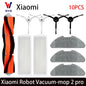 For Xiaomi Mi Robot Vacuum-Mop 2 Pro/Lite MJST1SHW MJSTL Hepa Filter Mop Cloth Main Side Brush Mijia Vacuum Cleaner Accessories