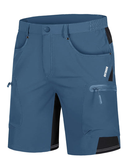 TACVASEN Men's Lightweight Shorts Outdoors Hiking Fishing Short Pants with Multiple Pockets Quick Dry Summer Work Cargo Shorts