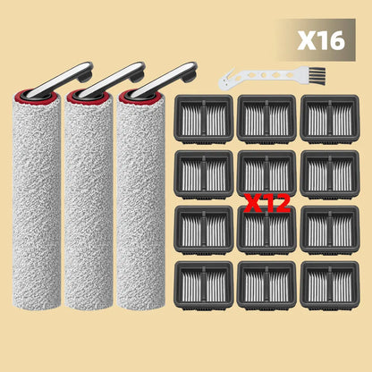 Soft Roller Brush Filter Fit For Dreame H13 Pro Plus Mix / M13 Beta, Dreame H12 Pro / H12 Plus / H12 Dual Hepa Parts Accessories