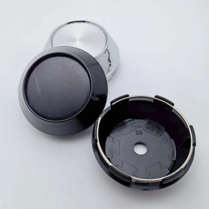 4pcs 60mm 64mm 65mm 68mm 69mm No Logo Emblem Car Wheel Center Caps Wheels Hub High Cap Rim Hubcaps Dust Cover Car Accessories