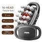 16-Head Fascia Gun High-Frequency Vibration Body Massage Gun Waist and Back  Massager Neck Shoulder Massager Muscle masajeador