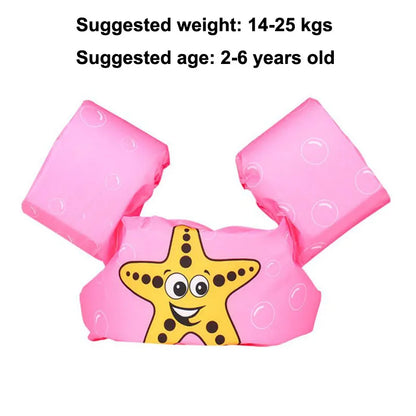 2-6Y Kids Swim Vest Baby Arm Float Circle Swim Trainer Child Swimming Vest Children Swimsuit Swimming Pool Accessories