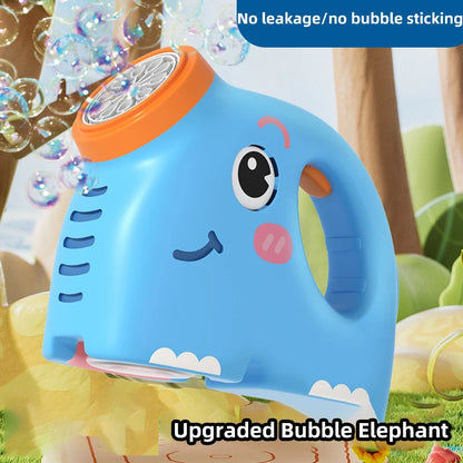 Elephant Electric Bubble Machine, Creating an Atmosphere for a Proposal, Stage Performance, with Lighting, Automatic Bubble Prod