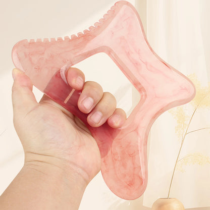 Resin Body Gua Sha Tool Large Gua Sha Body Tool Cellulite Massage Tool Lymphatic Drainage Tool for Face, Back Body Shaping Tools