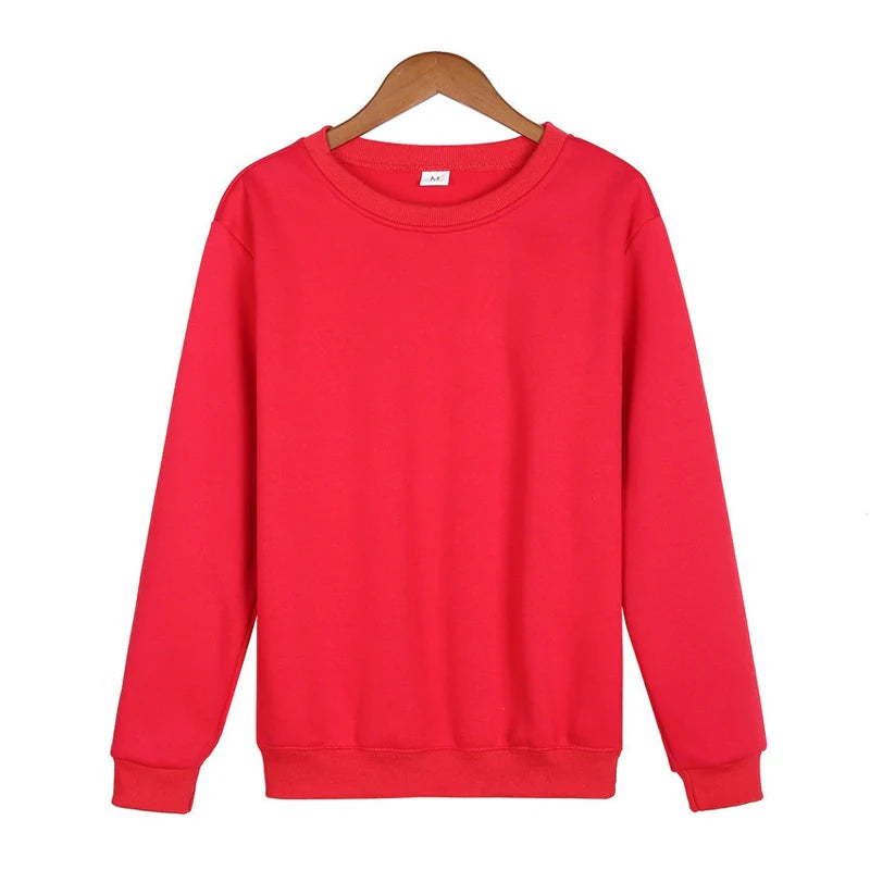 Men Casual Hoodie Solid Color Sweatshirt Fashion Winter Autumn Casual Sweatshirts Pullover Fleece Streetwear