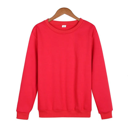 Men Casual Hoodie Solid Color Sweatshirt Fashion Winter Autumn Casual Sweatshirts Pullover Fleece Streetwear
