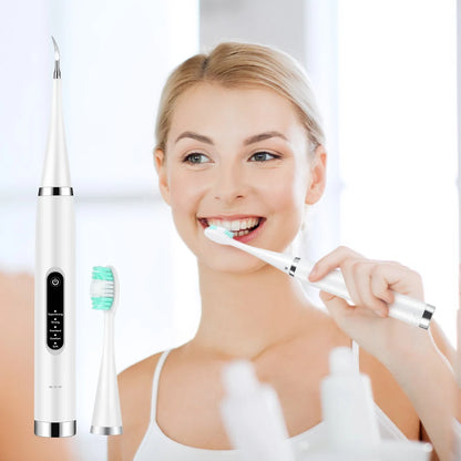 Electric Teeth Cleaner Dental Scaler Waterproof Oral Care Plaque Spatula Removes Tartar Dental Scraper Dental Instrument