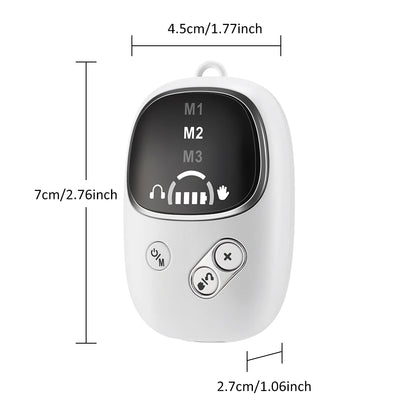 Handheld CES Sleep Aid Device for Insomnia Palm Pulse Massager Ear Clip Insomnia Anxiety Pulse CES Therapy Device Anxiety Relief