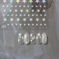 Autumn Winter Leopard Print Bow Nail Art Stickers 3D Thin Tough Nail Sticker Cute Bow Self Adhesive Nails Decorations Decals DIY