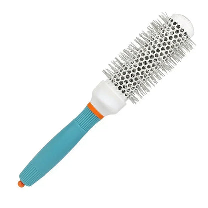Hair Comb Professional Salon Hair Brush Hair Styling Hairbrush Hairdressing Comb Round Curly Hair Rollers Tools Blue