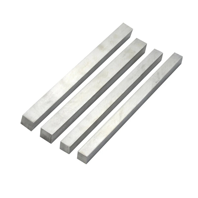 304 Stainless Steel Square Rod 4MM 5MM 6MM 7MM 8MM 10MM 12MM Long 100mm 200mm 300mm 400mm 500mm High-speed Steel  Linear Shaft
