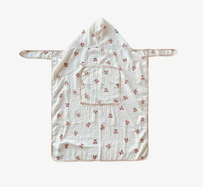 Multifunctional Infant Baby Carriers Blanket Cute Cartoon Korean Anti-mosquito Windproof Stroller Blanket Newborn Shawl Blanket