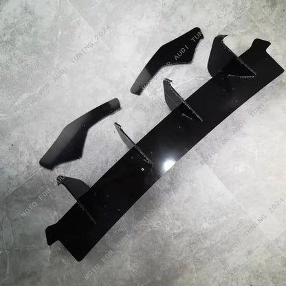 Maxton Style For VW Golf 8 MK8 GTI 2020-2024 Car Modified Rear Bumper Lip Spoiler Diffuser Splitter Lip Side Protector Body Kit