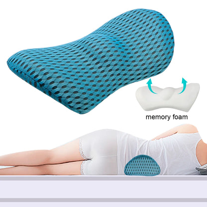 Car Seat Pillows Lumbar Support Waist Low Back Protection Cushion Mat Interior Off Road 4x4 RV Automobile Accessories Universal