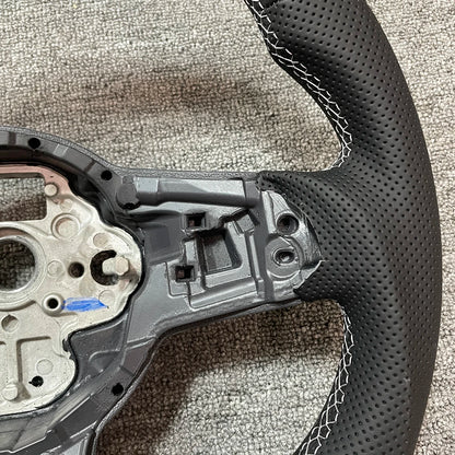 For VW Golf 7 MK7 Polo GTI 7 jetta passat R-Line Golf 6 CC Full Leather Steering Wheel