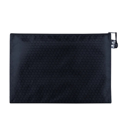 A4 Waterproof Canvas File Folders Football Pattern Thick File Bag Student Teacher Document Bag Business School Supplies