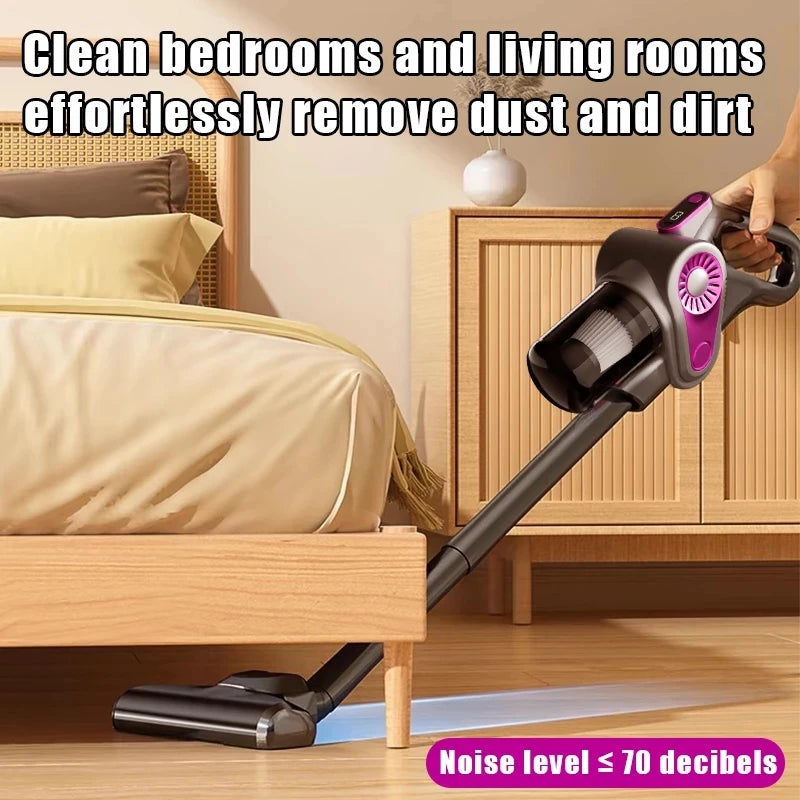 4-in-1 Cordless Stick Vacuum Cleaner 55000Pa Suction Power Powerful  Cordless Rechargeable Lithium Battery for Carpet Floor Pet