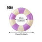 1PC Ins Style Macaron Inflatable Swimming Ring Adult Thickened Pool Float Summer Pool Party Water Toy