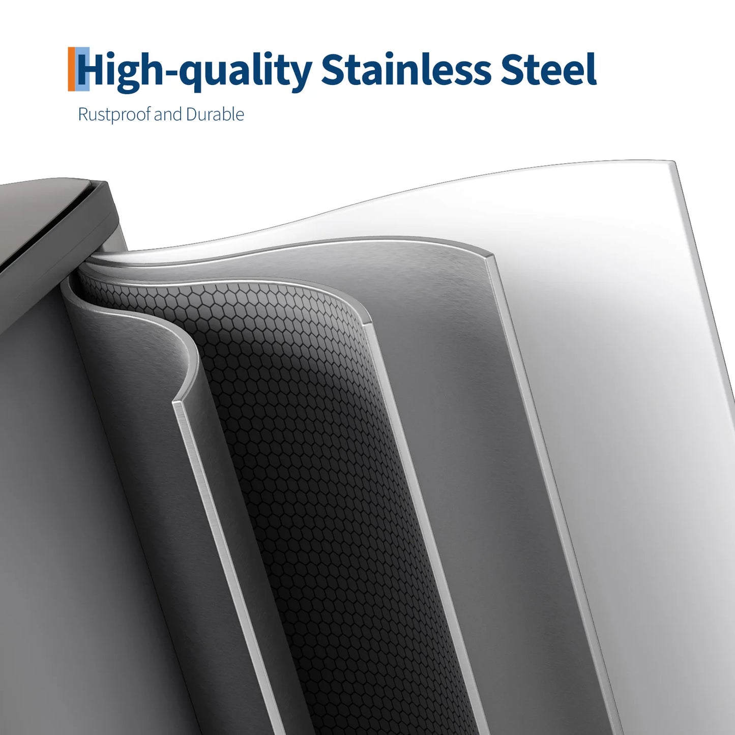 2 * 30L Stainless Steel TrashCan Dual Classification Foot Pedal Bins - Soft Close Lid/Removable Liner Buckets Recycling Solution