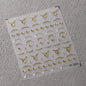 1pcs 5D Star Moon Nail Stickers Kawaii Pink Retro Bronzing Nail Art Sticker Decorations Decals DIY Adhesive Slider Accessories