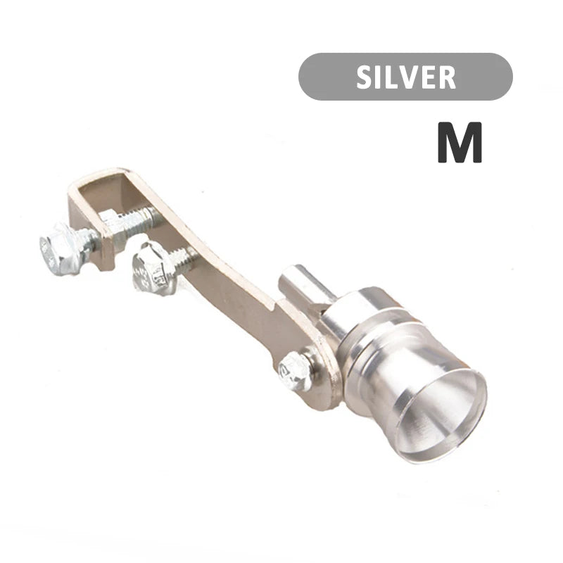 Universal Car Exhaust Pipe Oversized Turbo Whistle Car Refitting Turbo Whistle Exhaust Pipe Sound Tail Muffler