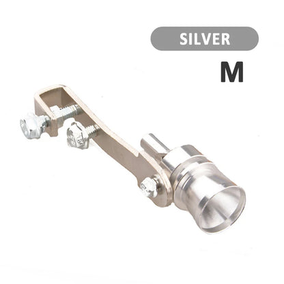 Universal Car Exhaust Pipe Oversized Turbo Whistle Car Refitting Turbo Whistle Exhaust Pipe Sound Tail Muffler
