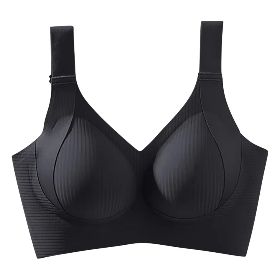 1/2PCS Women's Seamless Underwear, Thin Style, Large Breasts, Small Breasts, No Wires, Pull-up And Anti-sagging Large Size Bra