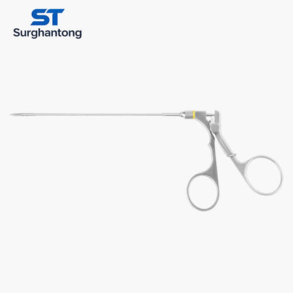 Medical Laparoscopic Hernia Needle Forceps, Laparoscopy Hernia Repair Forceps Wound Closure Suture Forceps Veterinary