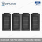 ECOVACS T50 PRO OMNI / T50  AUTO / DDX67 Robot Vacuum Cleaner Accessories Main Side Brush Hepa Filter Mop Cloth Dust Bag Parts