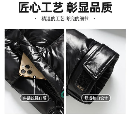 2026 Men's Winter Jackets men high quality fashion waterproof Warm Jacket Casual thicken Parkas Male Warm coat Male L-5XL