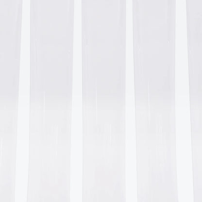 7X PVC Strip Curtain Plastic Soft Freezer Room Door Curtain Kit Hanging 18cm X2m Air-Conditioning Heat Insulation