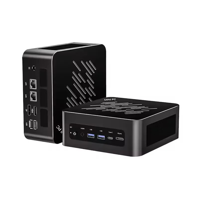 Topton Gaming Mini PC Oculink AMD Ryzen AI 9 HX 370 R7 8845HS USB4.0 2x2.5G LAN 2xPCIe4.0 NUC Mini Computer Windows 11 WiFi6