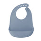 1PC Portable Baby Silicone Bib Ultra-thin Silicone Drool Bag Waterproof And Easy To Clean A Bib For Feeding Children And Infants