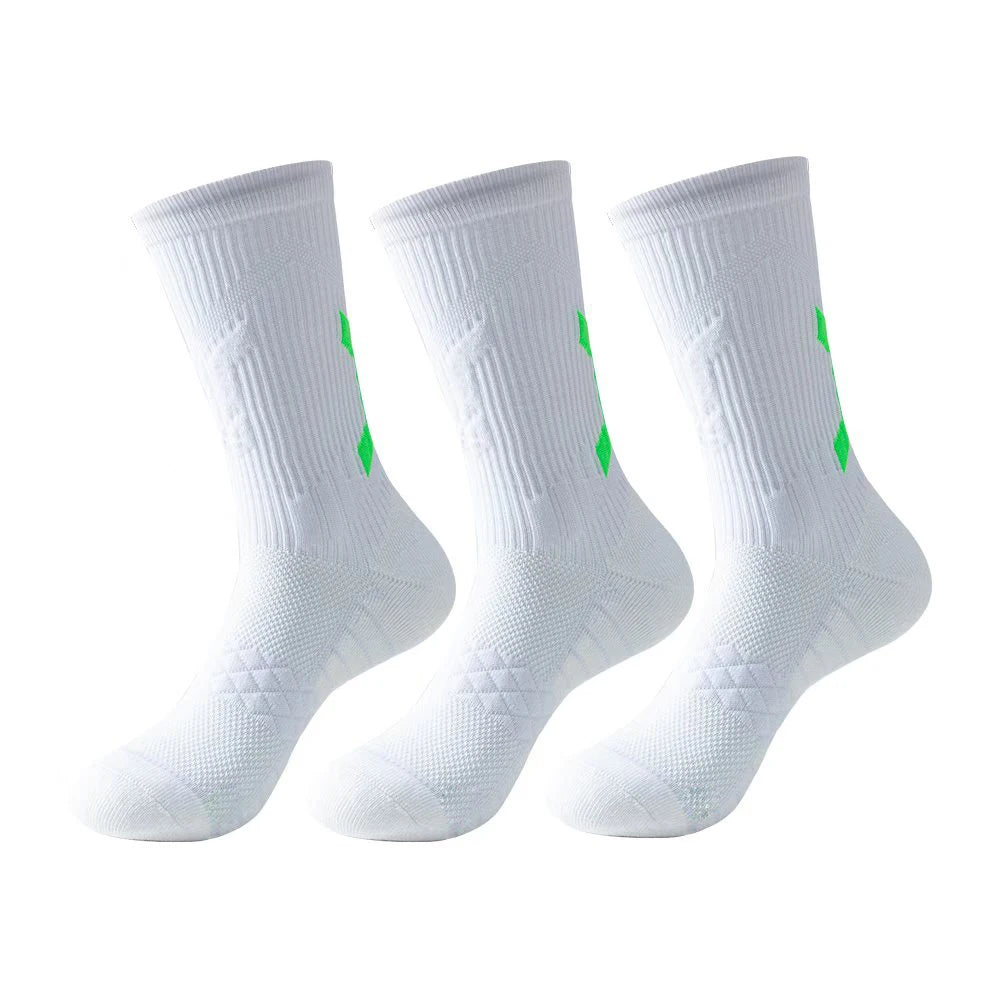 Men's Professional Basketball Training Elite Breathable Quick Drying Towel Bottom Wicking Sweat Sports Pressure Sock