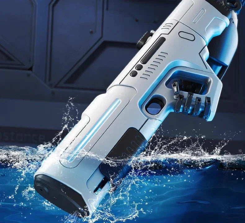 2025 NEW Pulse Electric Water Gun Toy With Fire Spray,Fully Automatic Summer Adult Beach Pool Battle Shooting Water Spray Toy