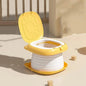 Portable Potty for Toddler Travel Foldable Potty Training Toilet for Car Camping Indoor Outdoor Bathroom for Baby Children Kids