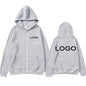 Customized Printed Zipper Hoodies Men Fashion Long Sleeve Zipper Up Sweatshirts Women Casual Personality Hoody Pullover Sudadera