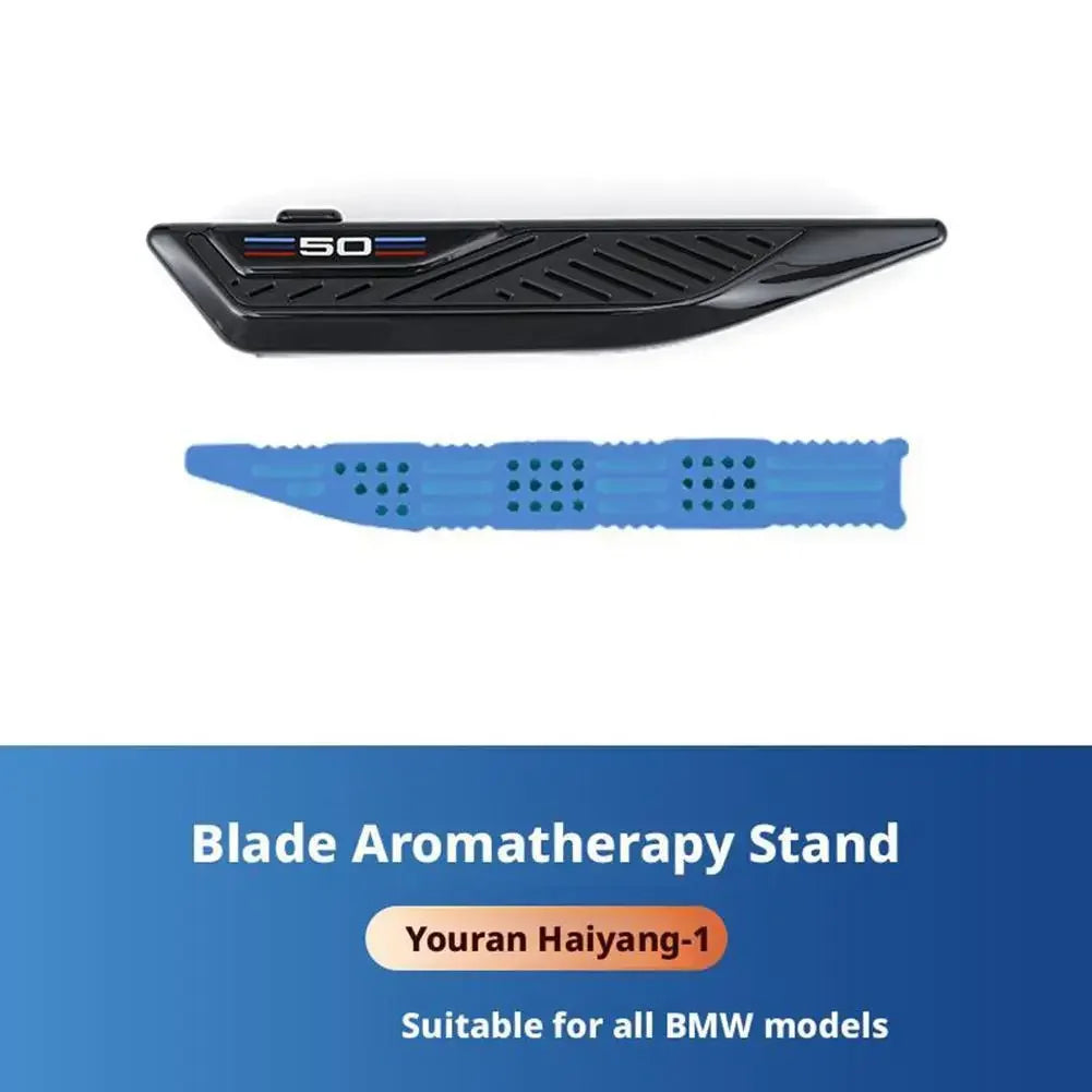 Suitable for BMW car mounted aromatherapy blade air outlet bracket 3 series 5 series X1X3X5 automotive solid fragrance cream int
